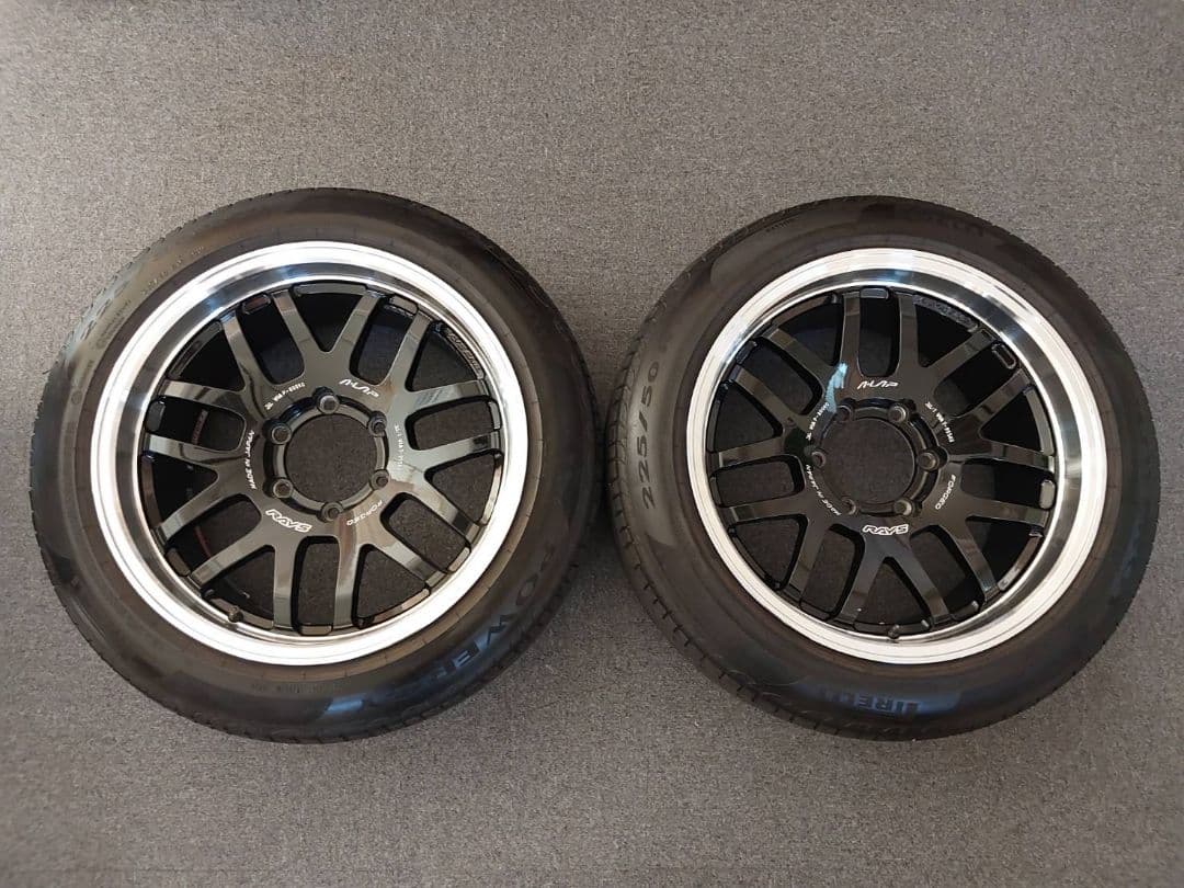 ととパパ　ハイエース用 RAYS A LAP　07X　6穴 4本