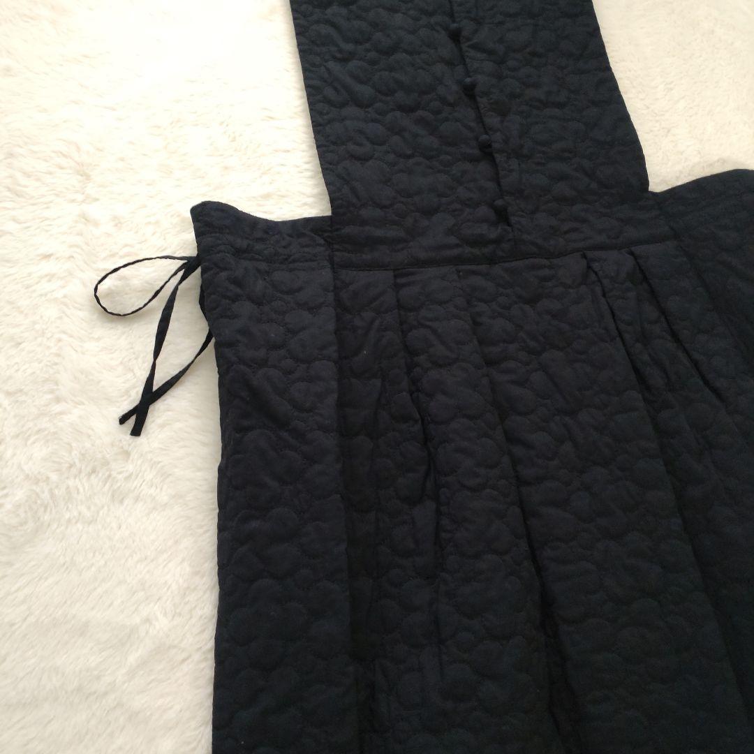 bulle de savon　ビュルデサボン　はなとまる　キルティングワンピース