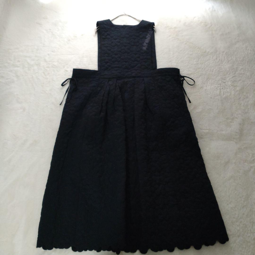 bulle de savon　ビュルデサボン　はなとまる　キルティングワンピース