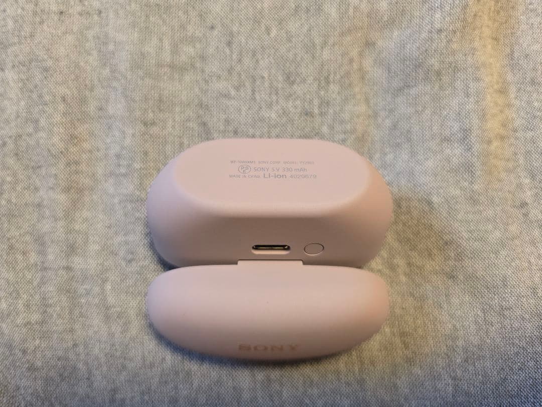 SONY WF-1000XM5 充電ケース 箱 のみ スモーキーピンク