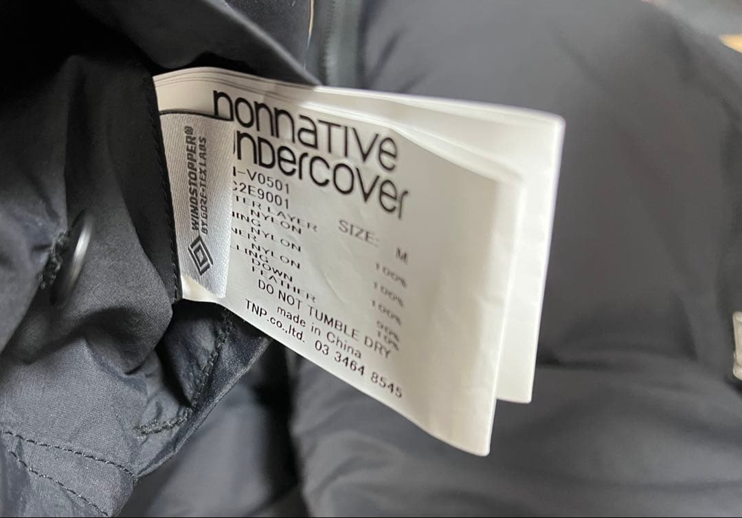 25AW MONK DOWN VEST OZISMブラック サイズM