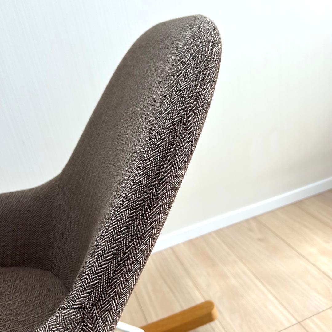 【美品】DULTON ダルトン ロッキングチェア ヘリボーン キャメル