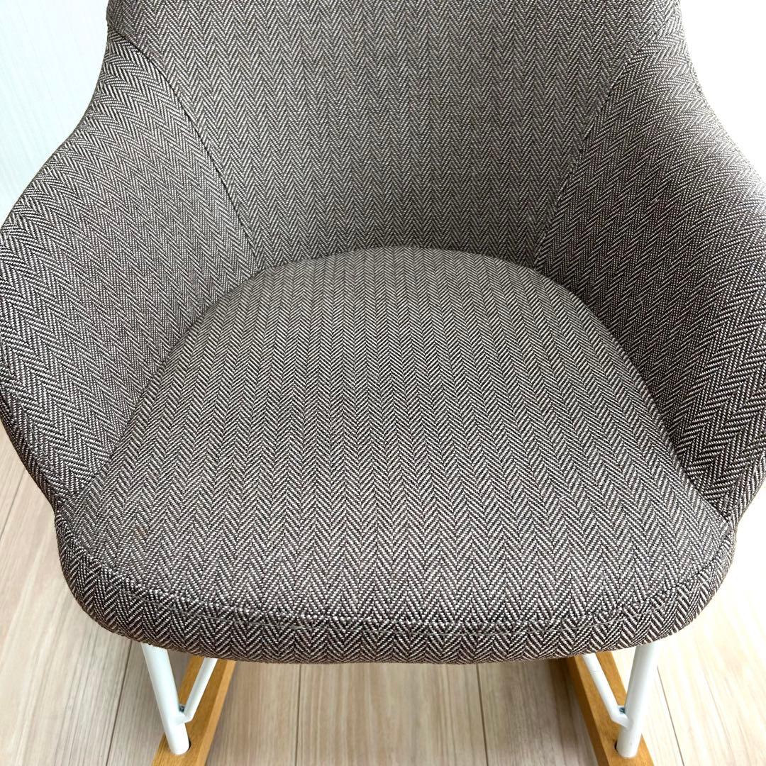 【美品】DULTON ダルトン ロッキングチェア ヘリボーン キャメル