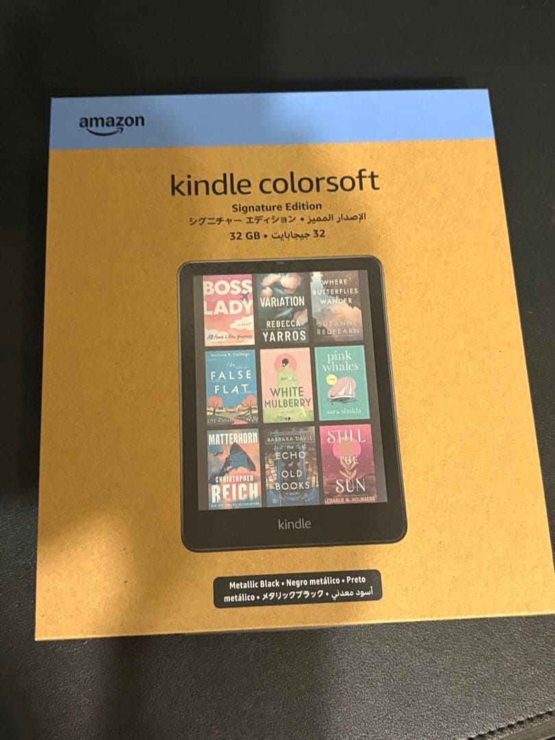 Kindle ColorSoft Signature Edition32GB本体