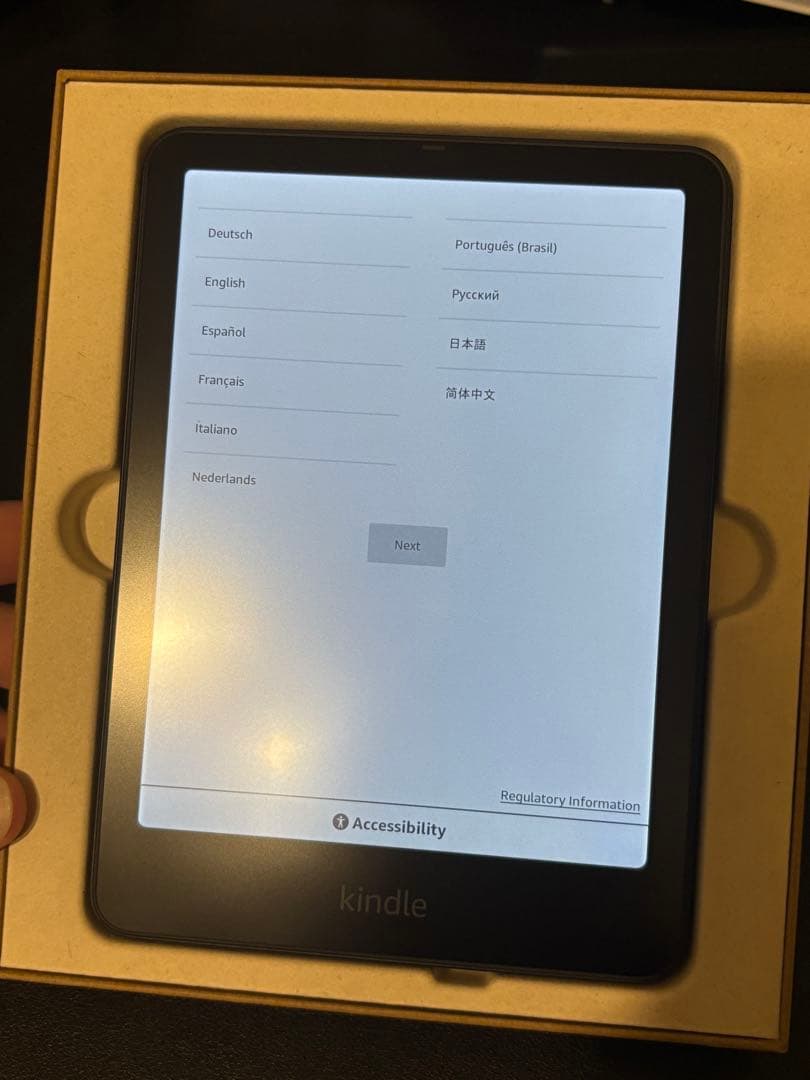 Kindle ColorSoft Signature Edition32GB本体