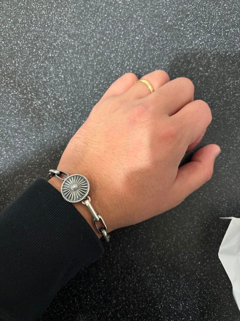 今週まで出品最終値下げ　　Navajo デルバートゴードン　ナバホブレスレット