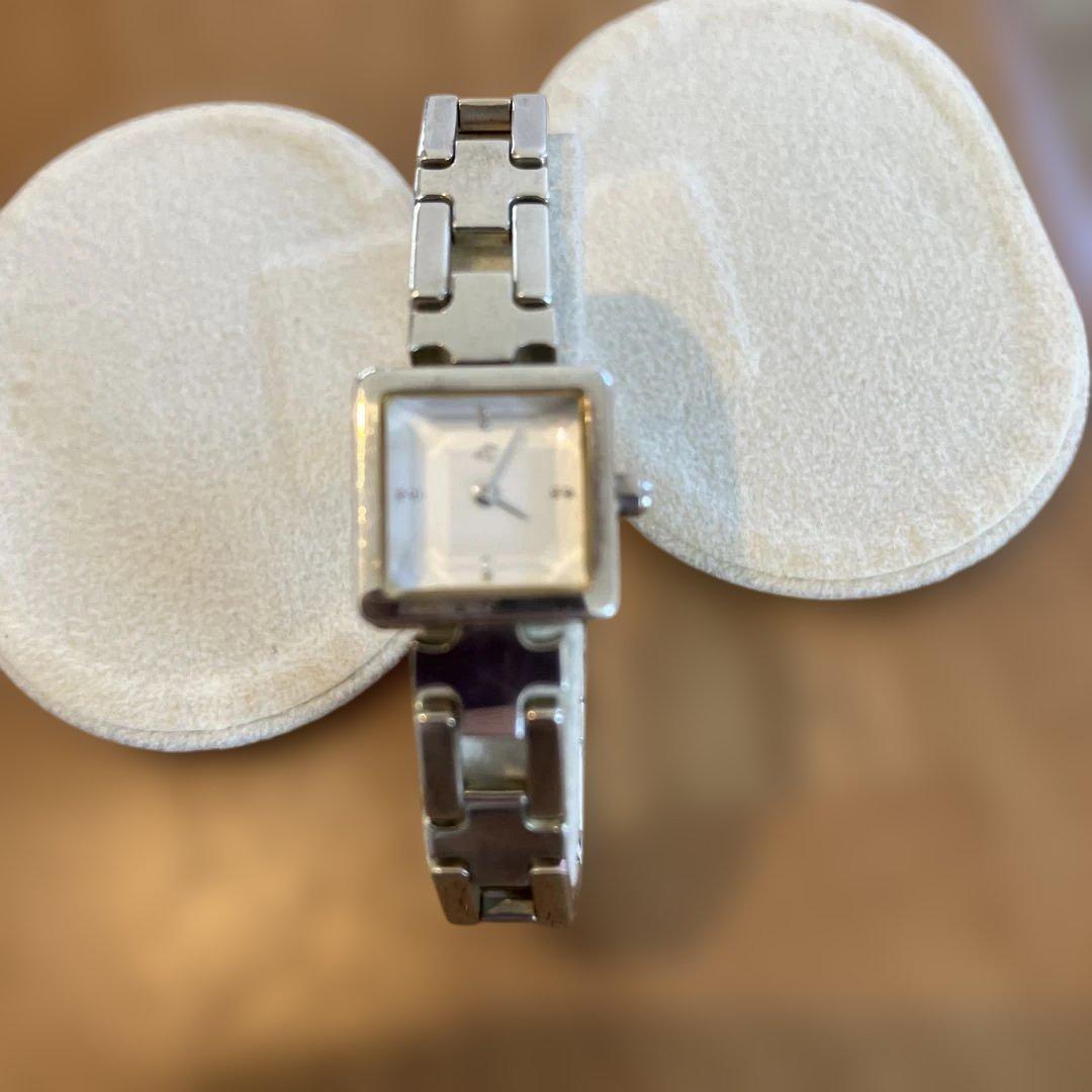 4°C スクエアフェイス 腕時計