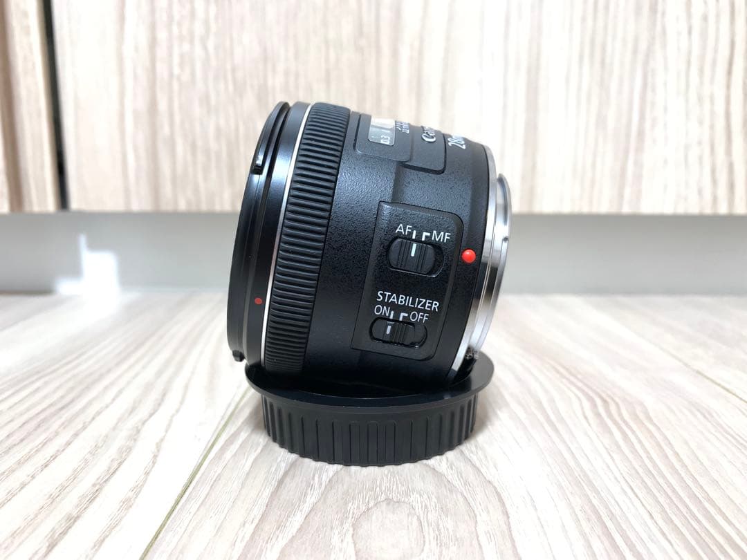 【美品】Canon EF 28mm F2.8 IS USM 単焦点レンズ