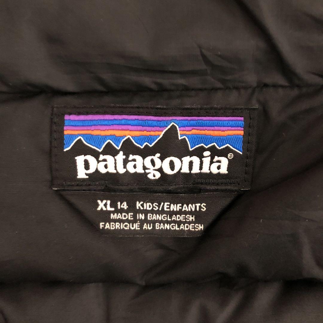 Patagonia ブラック ダウンジャケット