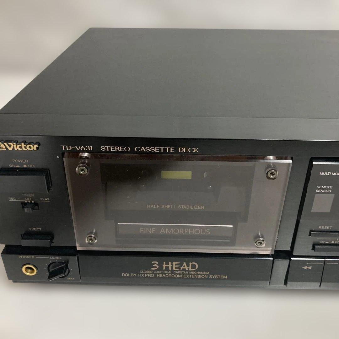 Victor TD-V631 ３ヘッドステレオカセットテープデッキ