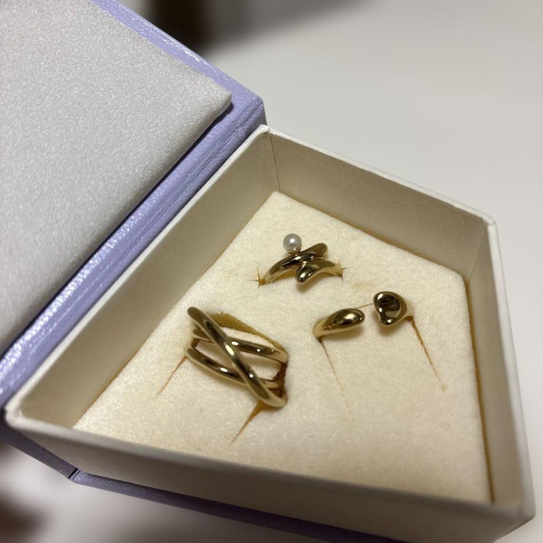 ete Xmas限定リング　3点セット