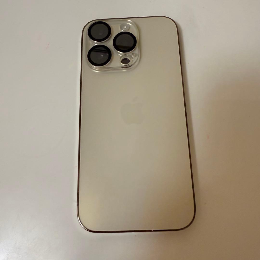 【美品】Apple iPhone 14 Pro本体 ゴールド　128GB