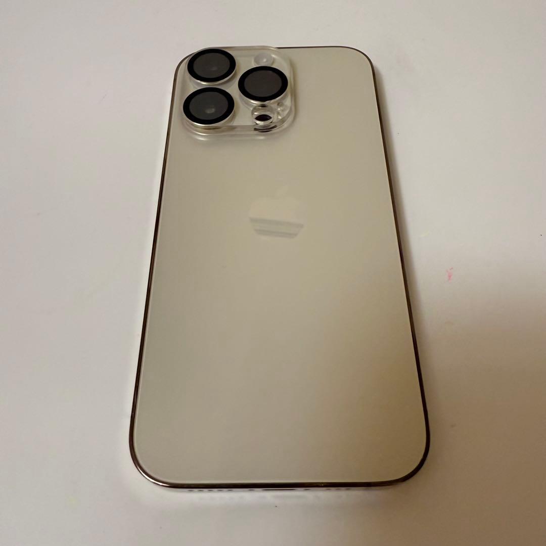 【美品】Apple iPhone 14 Pro本体 ゴールド　128GB