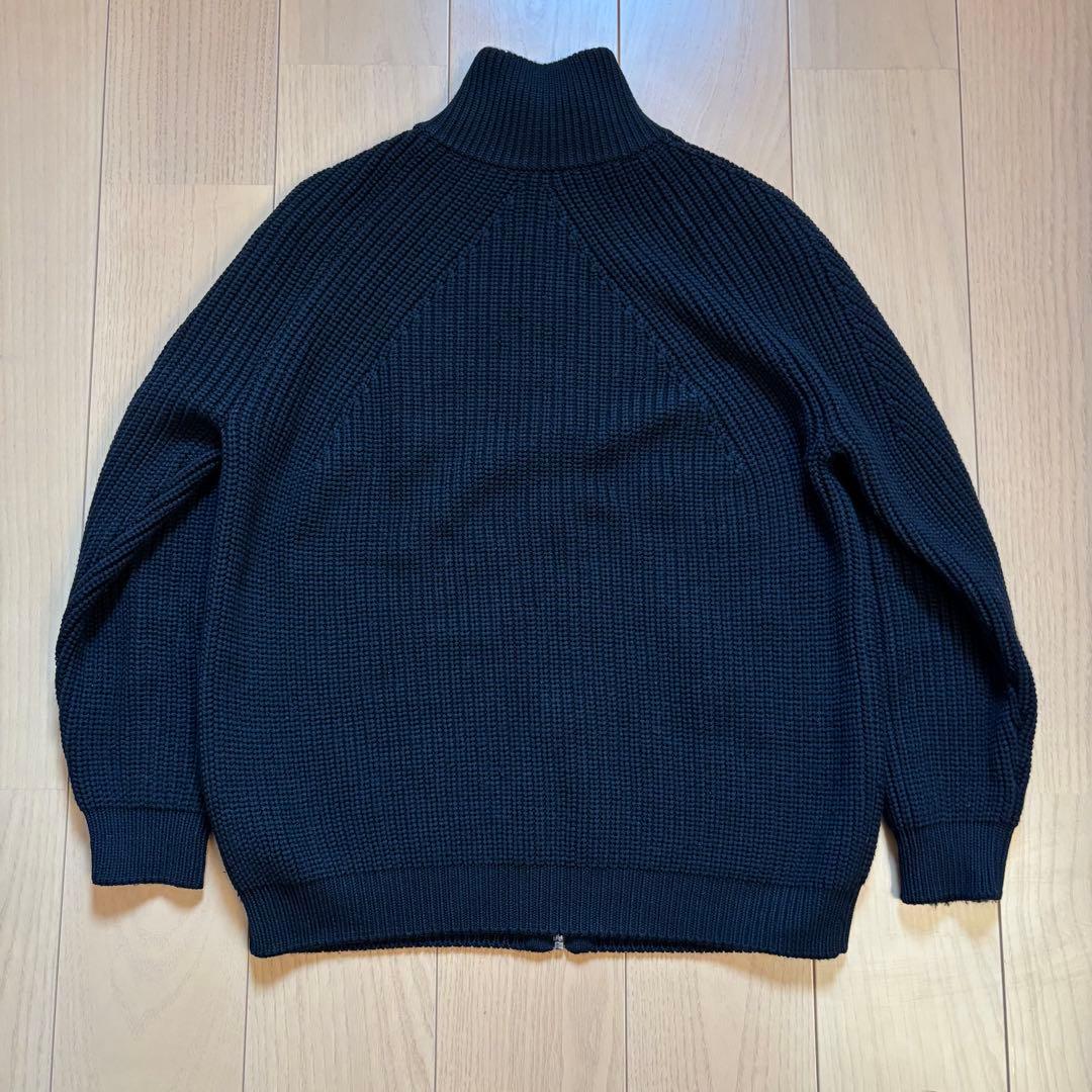 【美品】BATONER ドライバーズニット ブラック