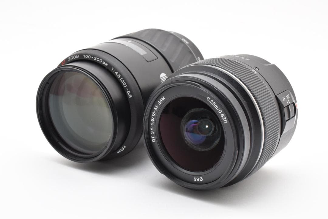 ■ 美品 ■ ソニー SONY α350 DSLR-A350 ダブルレンズセット