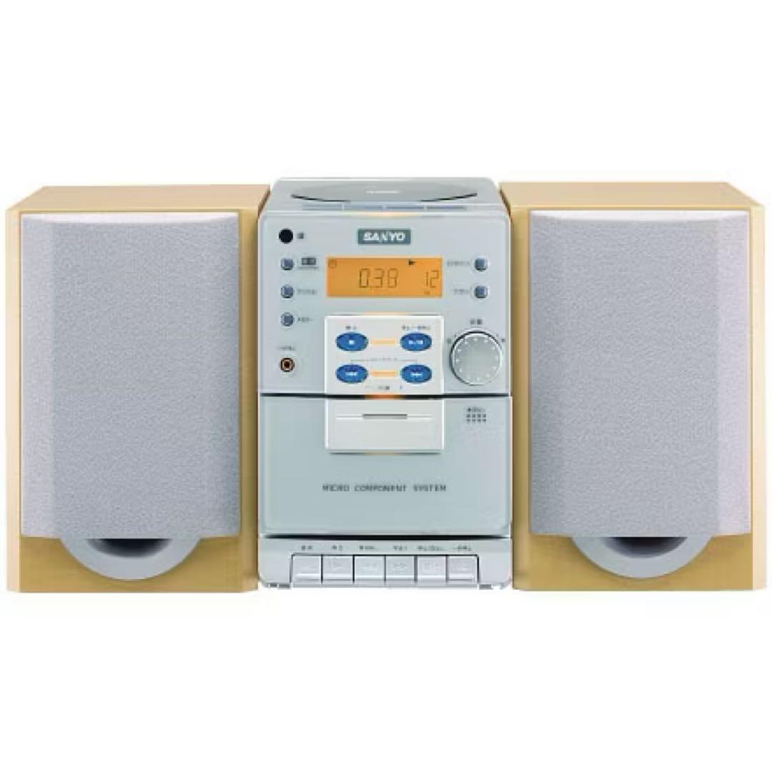 【新品未開封】SANYO CD/カセット コンボ