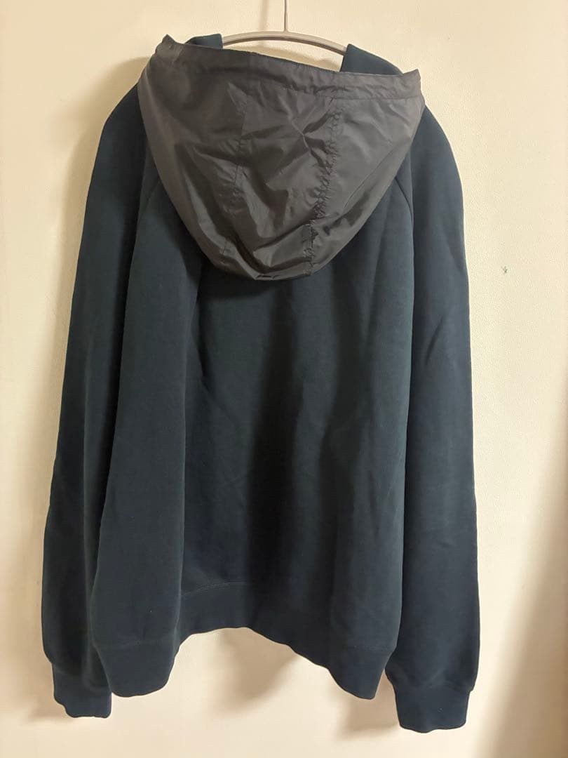 PRADA SPORT プラダスポーツ ナイロン切替 ジップパーカー フーディ