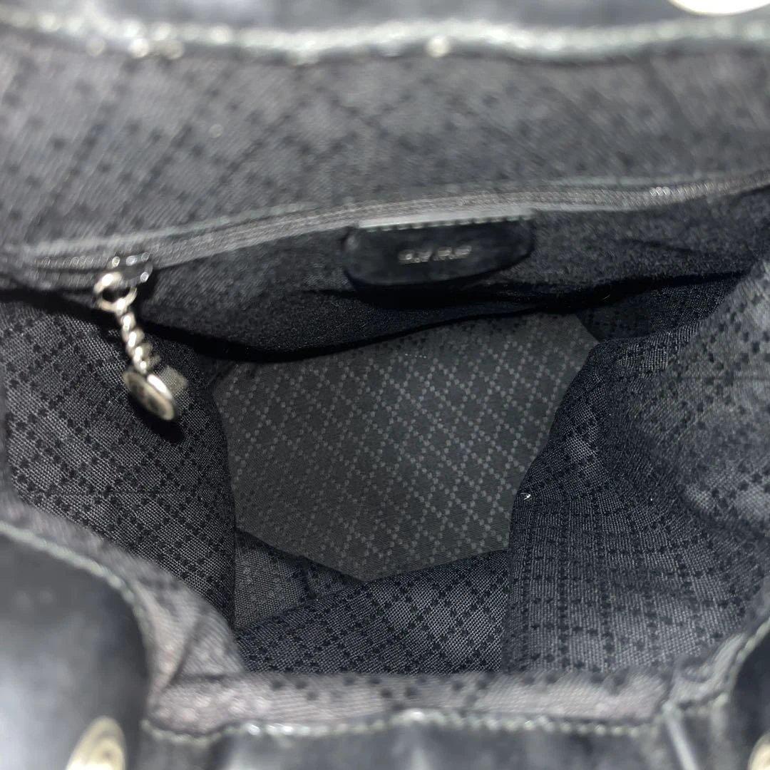 美品 GUCCI バンブー 巾着 2way ワンショルダー ナイロン グッチ