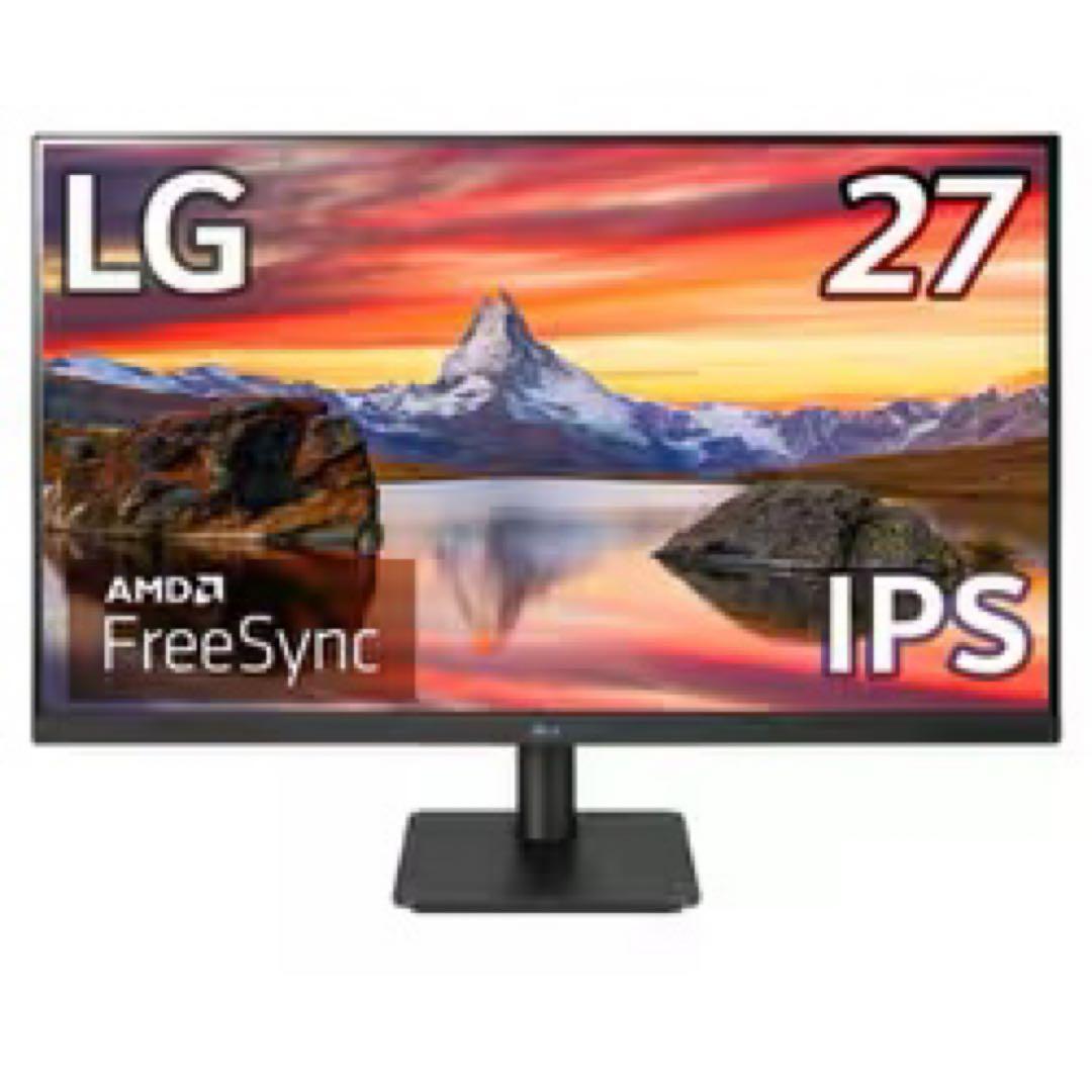LGエレクトロニクス 27型 IPS フルHD 27MP400-B