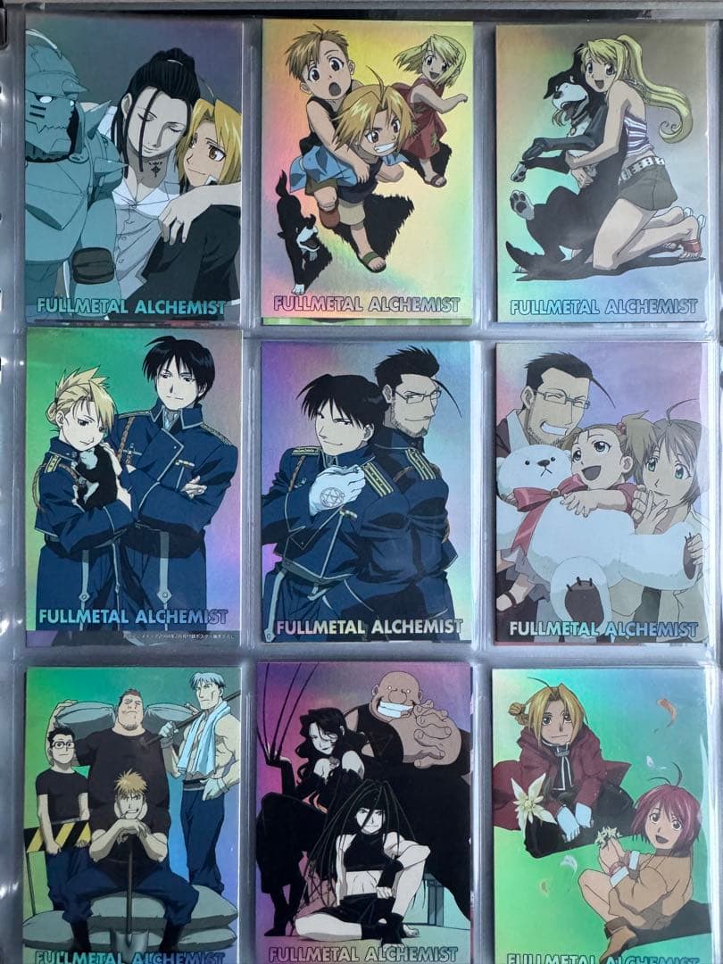 鋼の錬金術師　カードダスマスターズ Part1-2 コンプリート