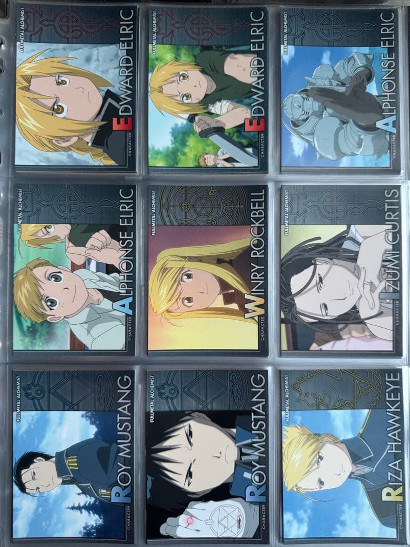 鋼の錬金術師　カードダスマスターズ Part1-2 コンプリート