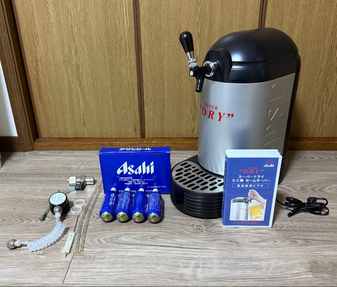 【美品】アサヒ スーパードライ ミニ樽 ホームサーバー ビールサーバー