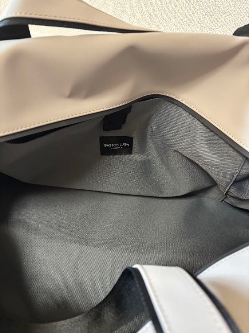 【新品未使用】ガストンルーガ　ボストンバック　旅行用　トープ