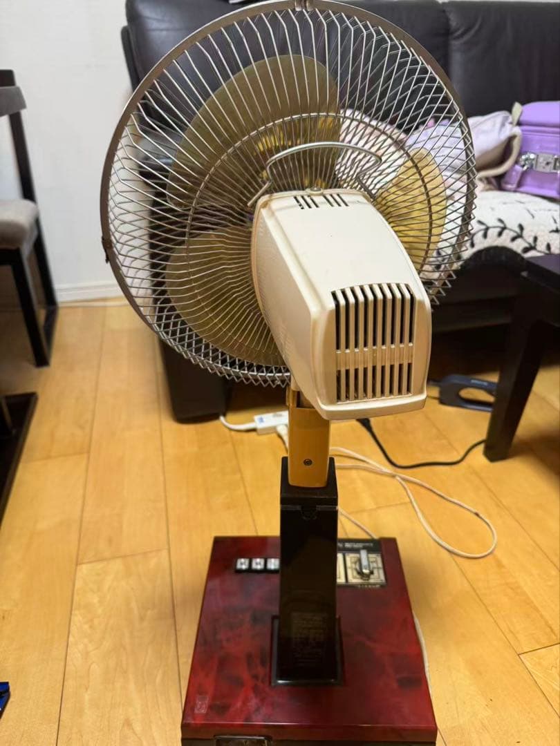 アンティーク/レトロ/三菱電機/R30-DV/扇風機 稼働品