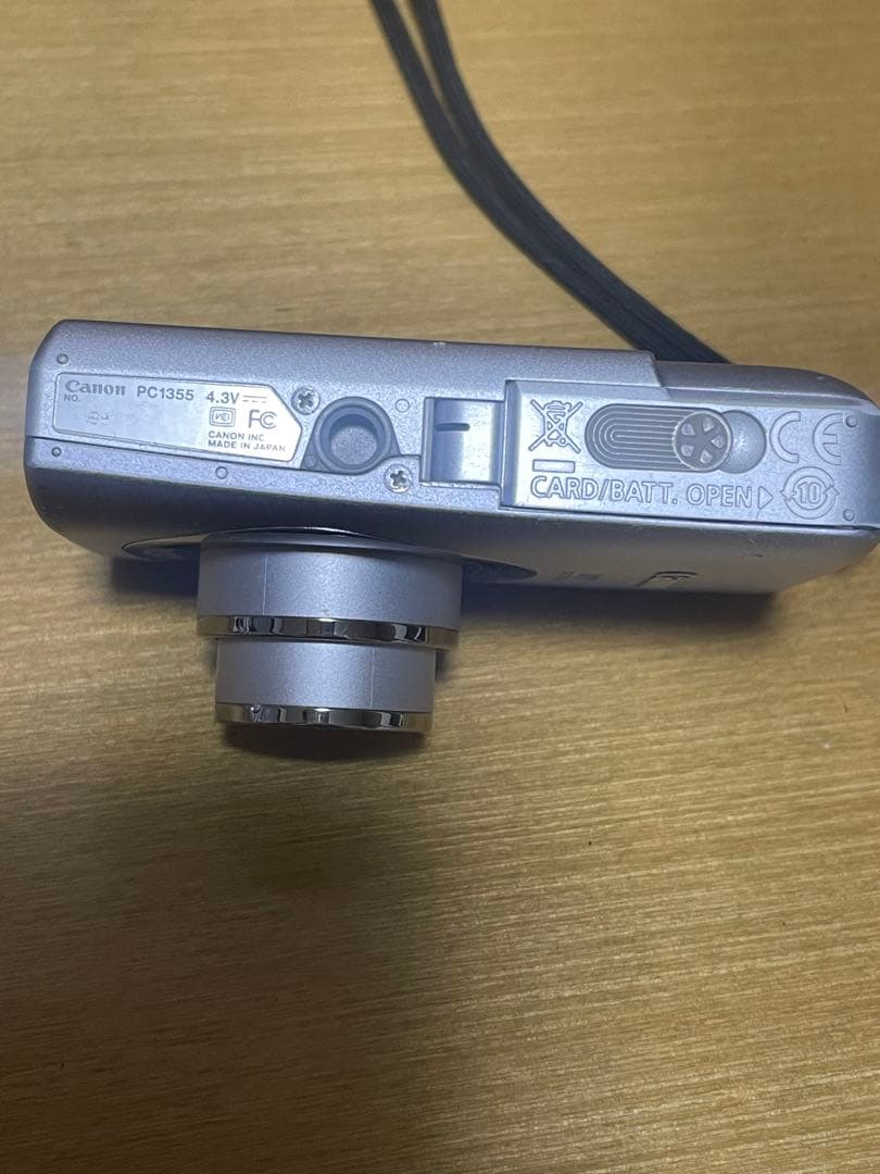 Canon IXY Digital 100 is PC1355 レンズエラー