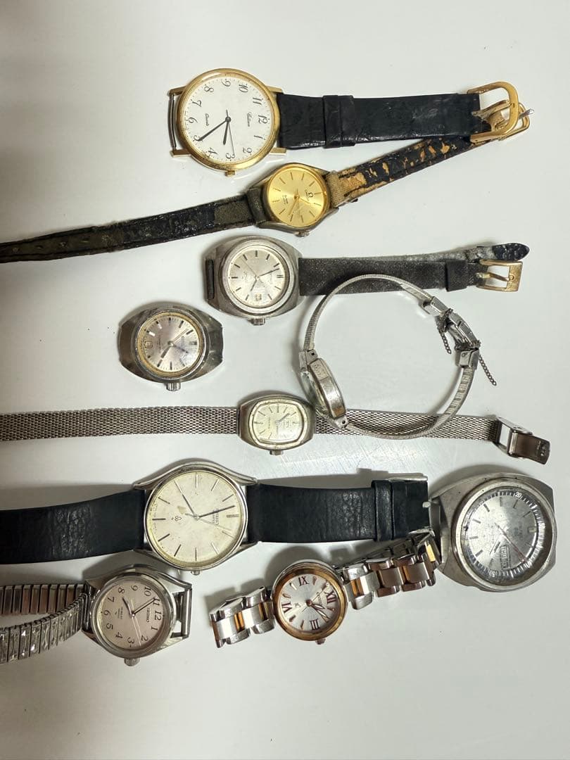 時計セット Citizen Omega Seiko Technos ジャンク