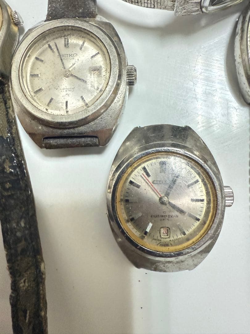 時計セット Citizen Omega Seiko Technos ジャンク