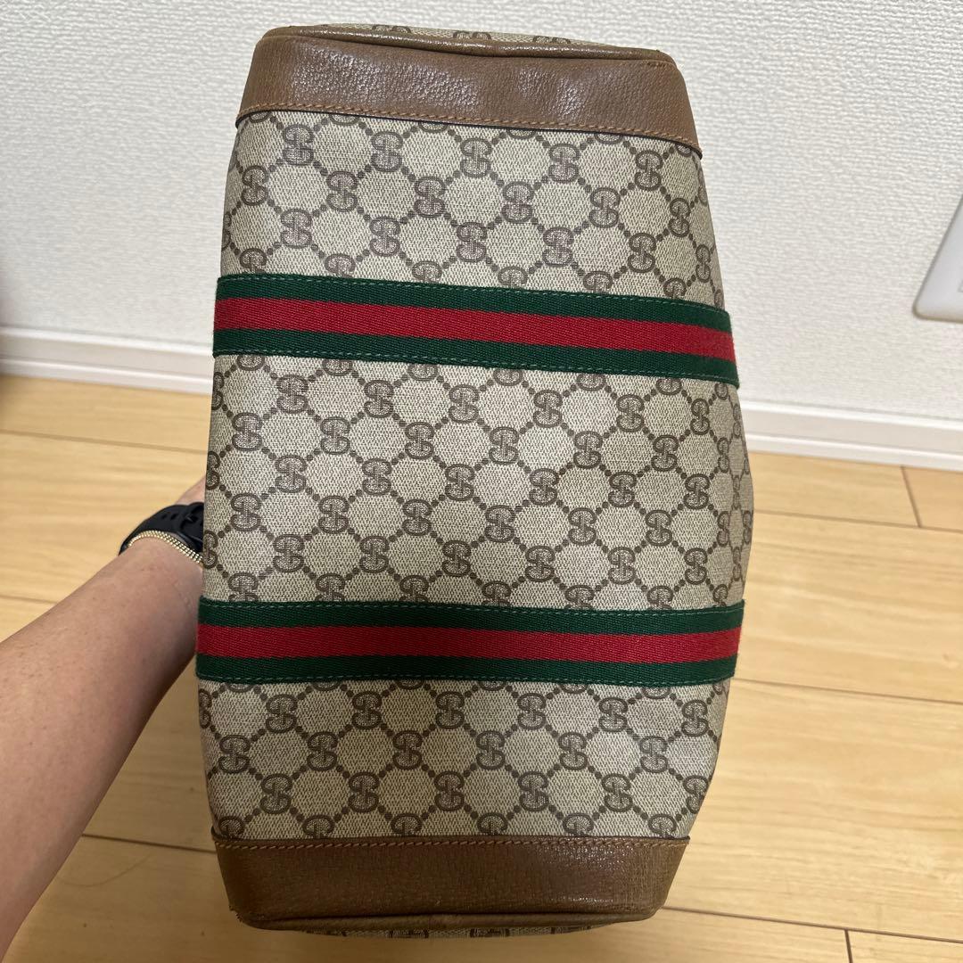 【美品】オールドGucciボストンバッグ