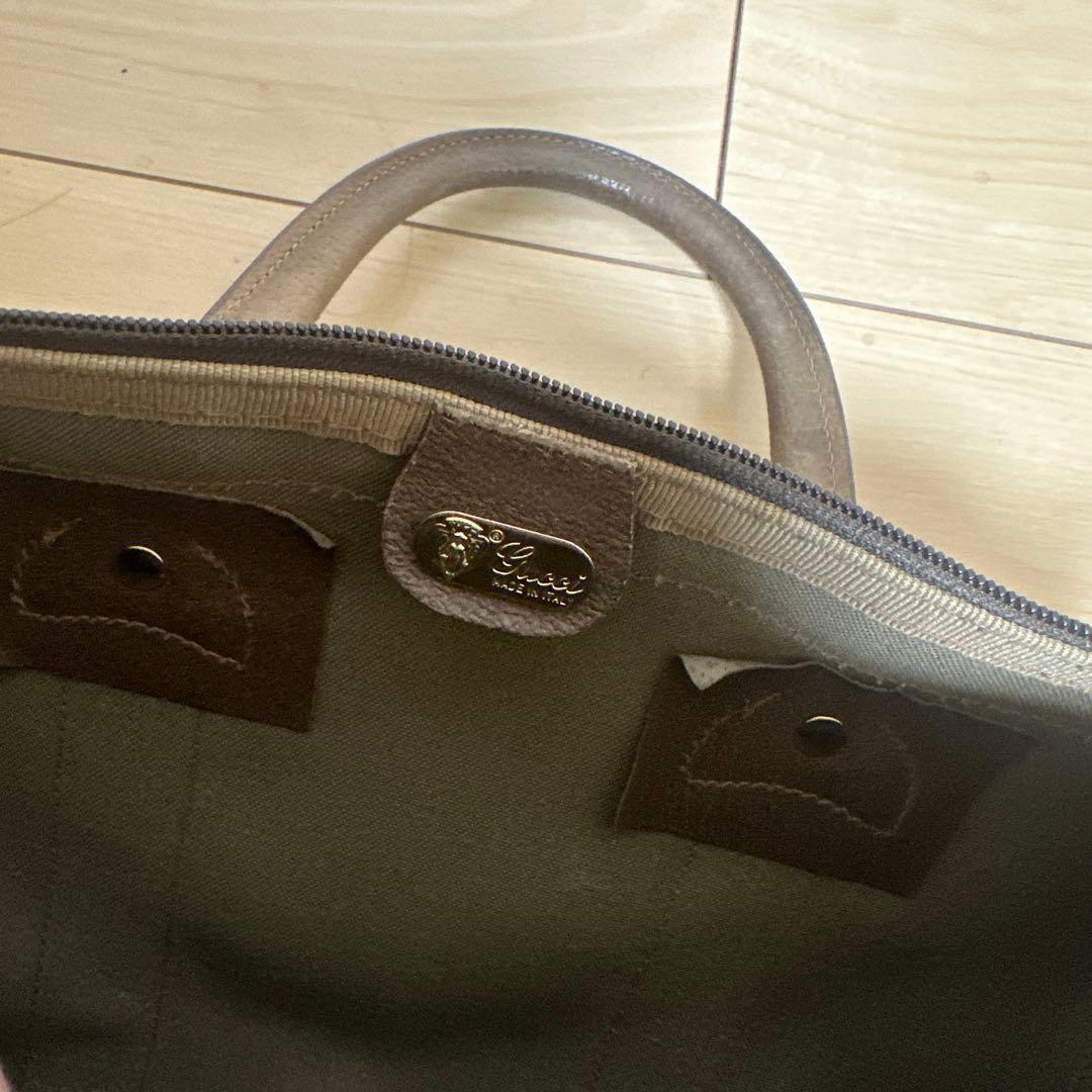 【美品】オールドGucciボストンバッグ