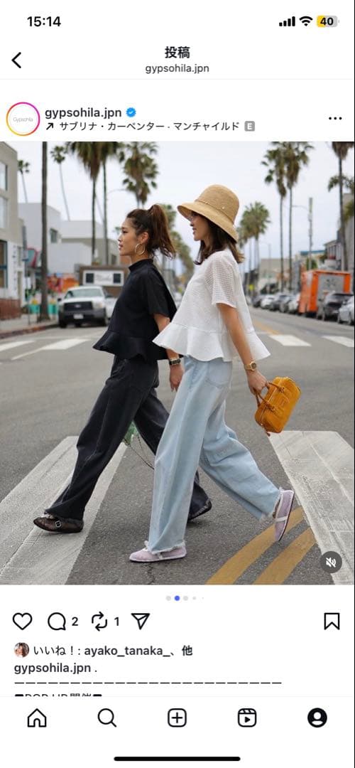 Gypsohila Curvy Denim 38サイズ