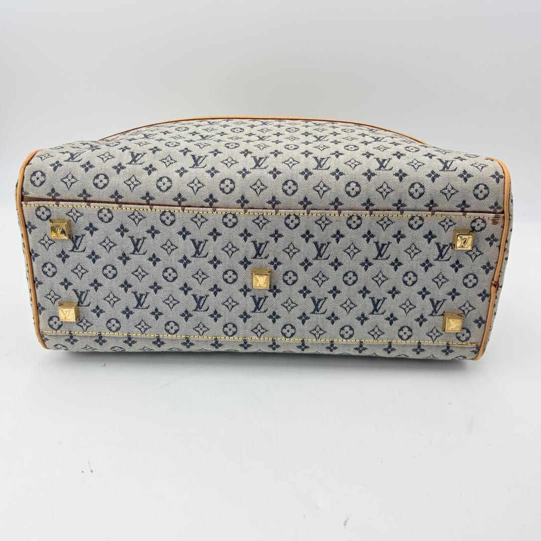 LOUIS VUITTON ルイヴィトン モノグラムミニ マリー ブルー