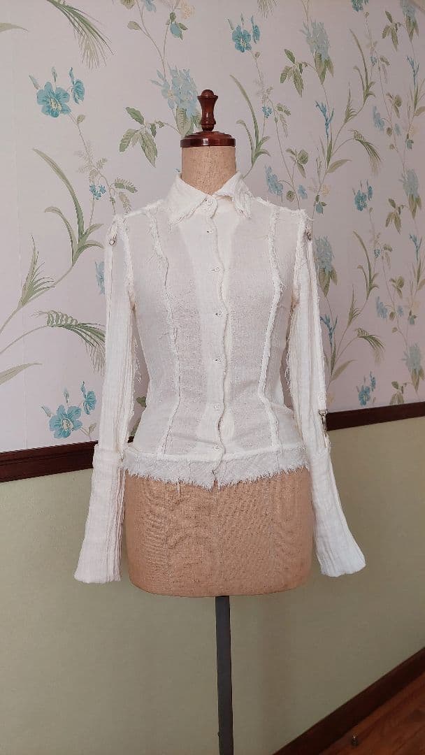 alice auaa アリスアウアア　ガーゼシャツ