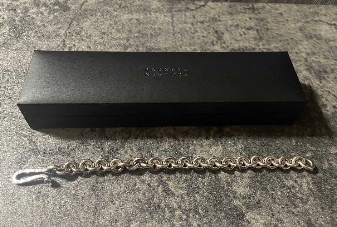 専用　マルコムベッツ　シルバーチェーンダイヤ付きブレスレット