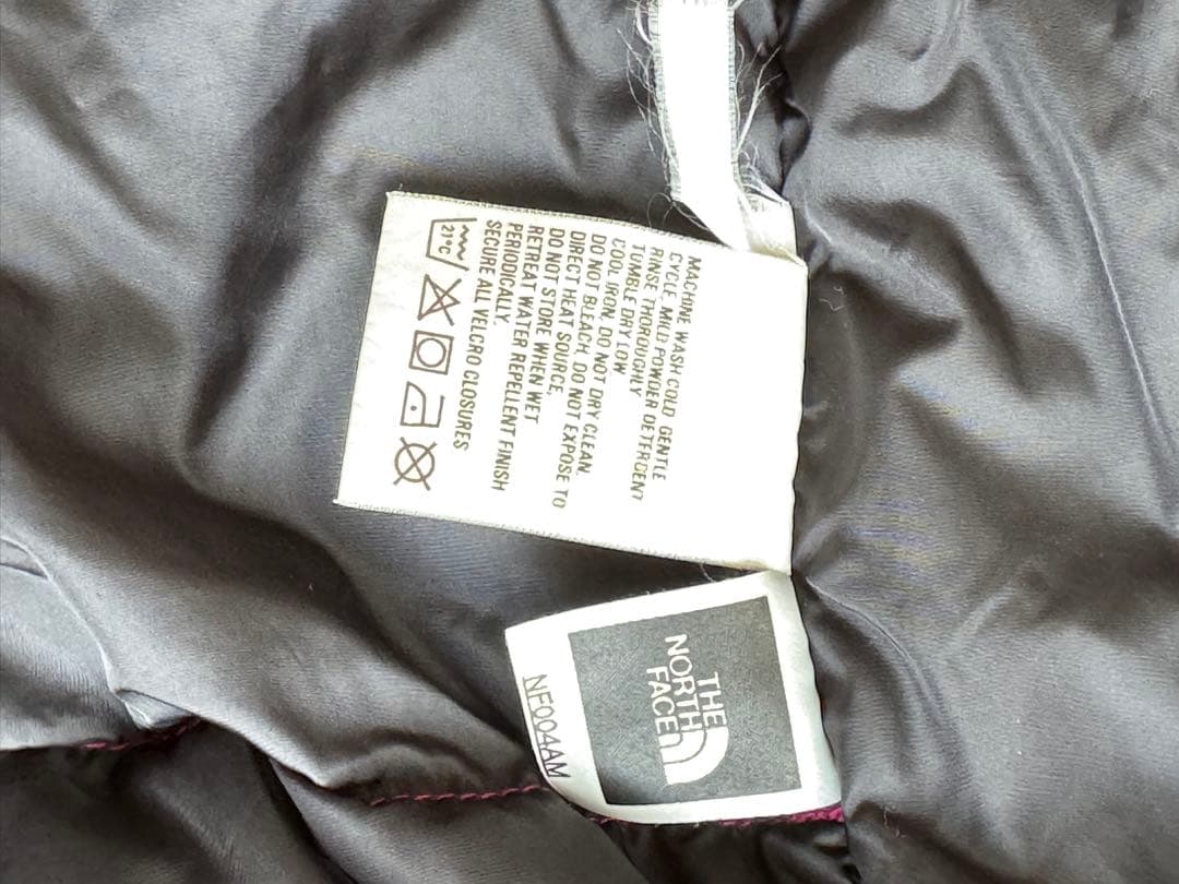 u*c様 THE NORTH FACE ダウンベスト 黒・紫