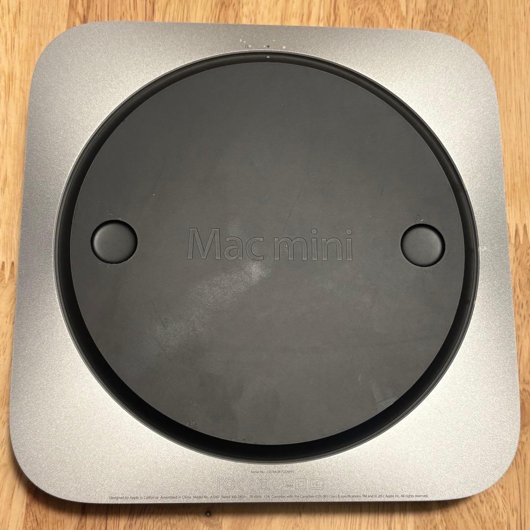 Macデスクトップ Mac mini 2012 A1347