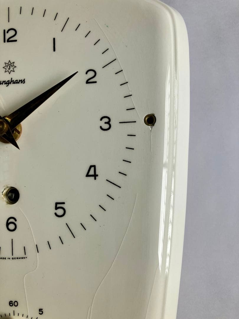 ユンハンス　Junghans 掛時計　ゼンマイ　鍵つき