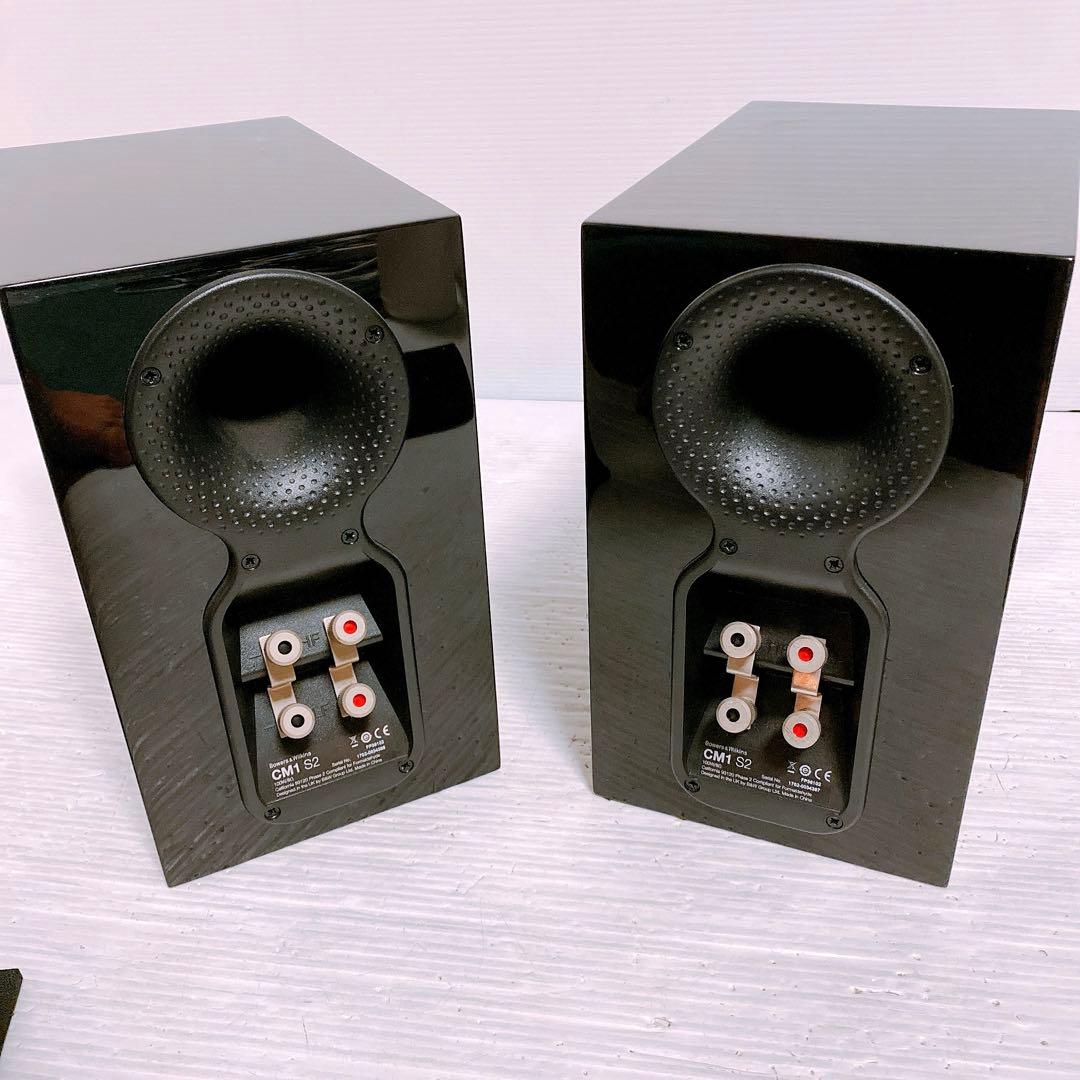 Bowers & Wilkins CM1 S2 ブラック ペアスピーカー B&W
