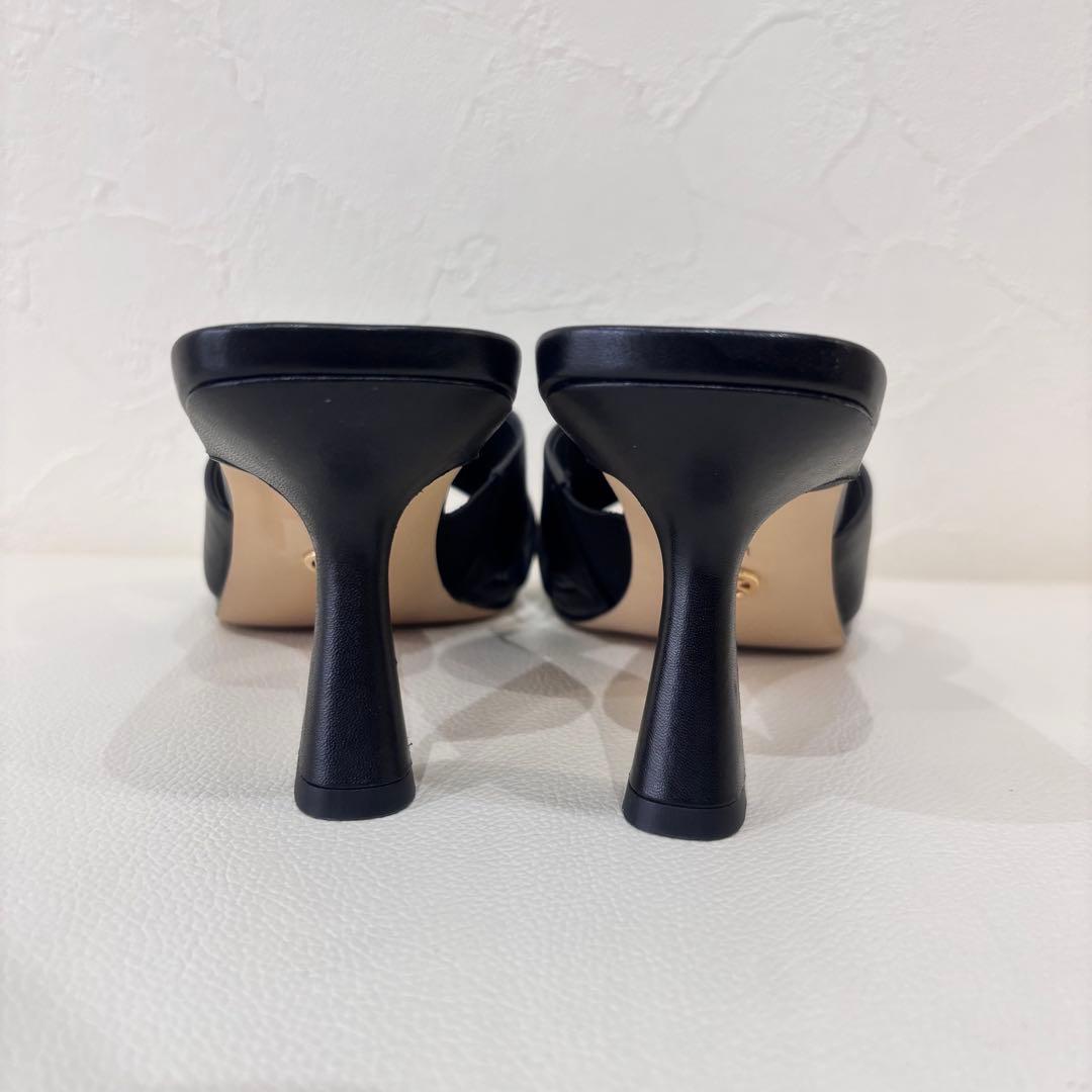 新品【MICHAEL KORS】マイケルコース　レザー　ミュール　ブラック