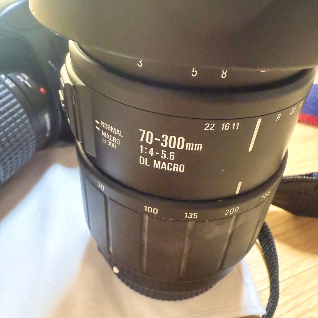 Canon EOS Kiss一眼レフフィルムカメラ とレンズセット