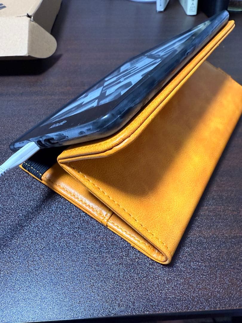 Kindle レザーカバー付き