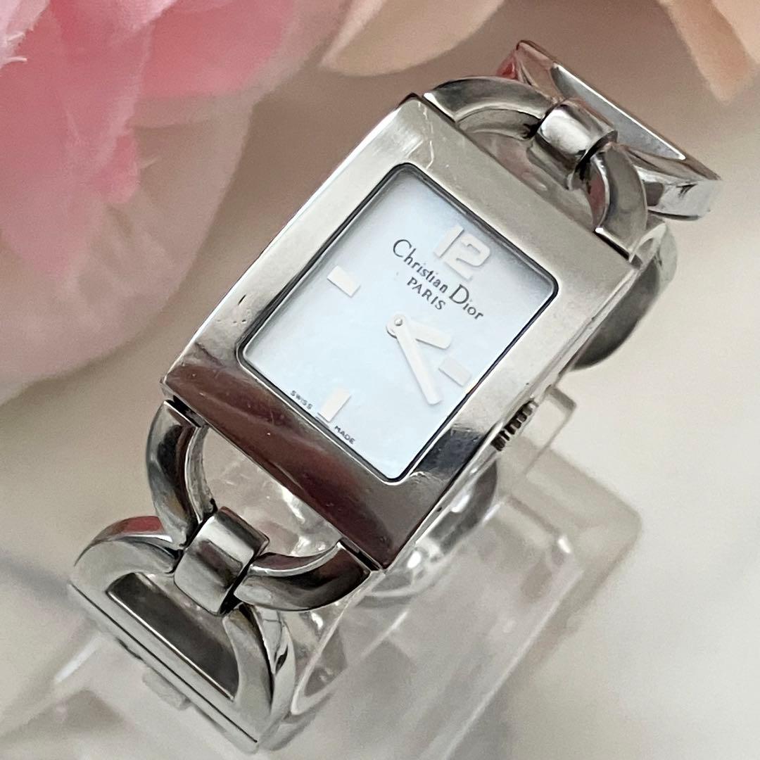 Christian Dior✨クリスチャンディオール　腕時計マリス　シェル文字盤