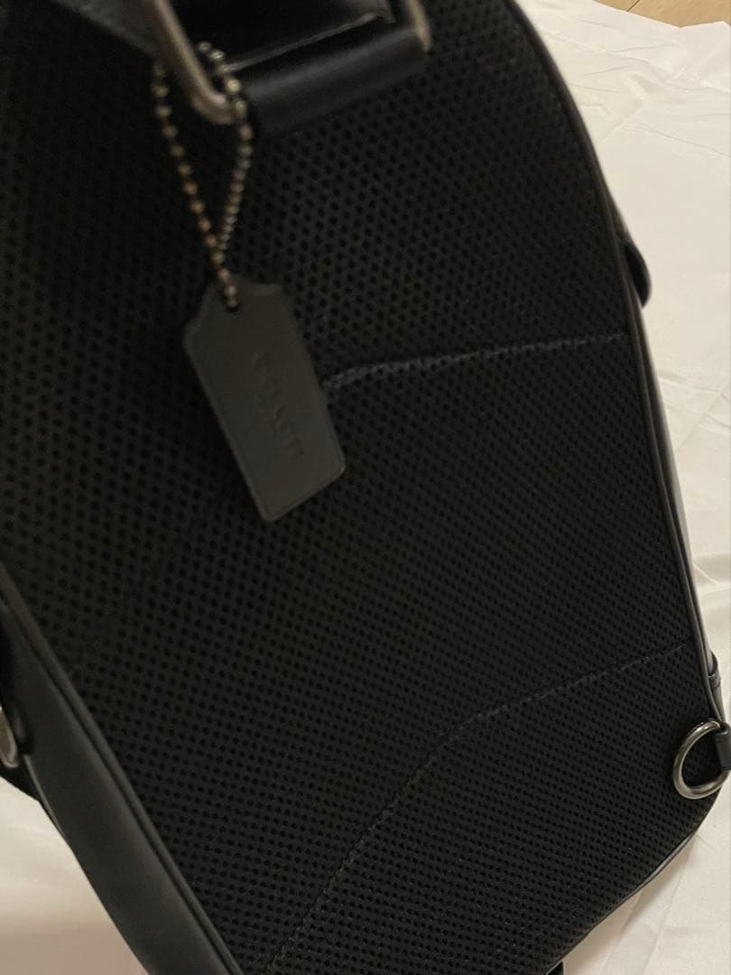 COACH　グラハム　パック　シグネチャー　クロスボディ　ボディバッグ　PVC