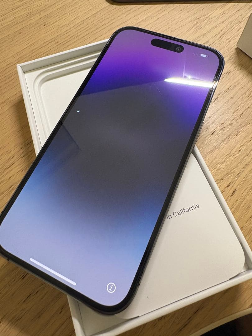 美品ドット欠け Apple iPhone 14 Pro 256gb本体