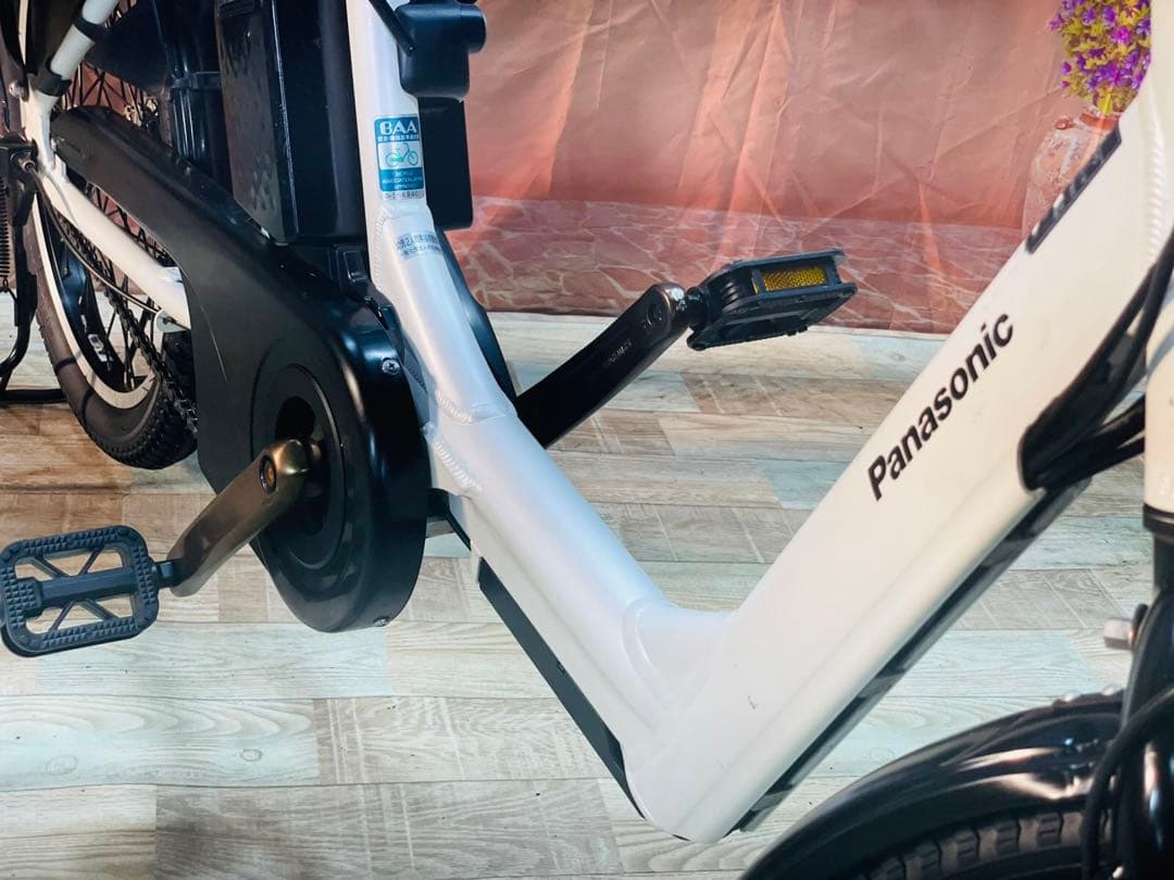 王様ギュットアニーズ⭐️16AHパナソニック子供乗せ電動アシスト自転車Y2359
