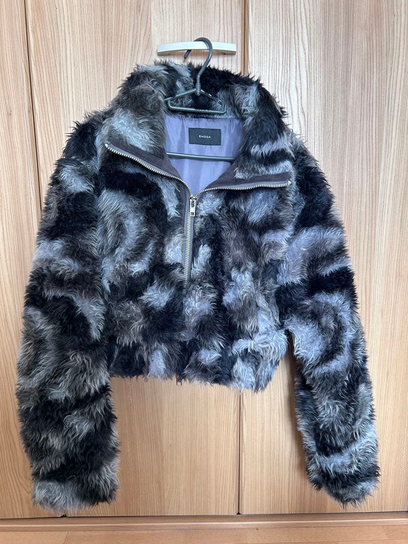 EMODA シングルミニボアブルゾン