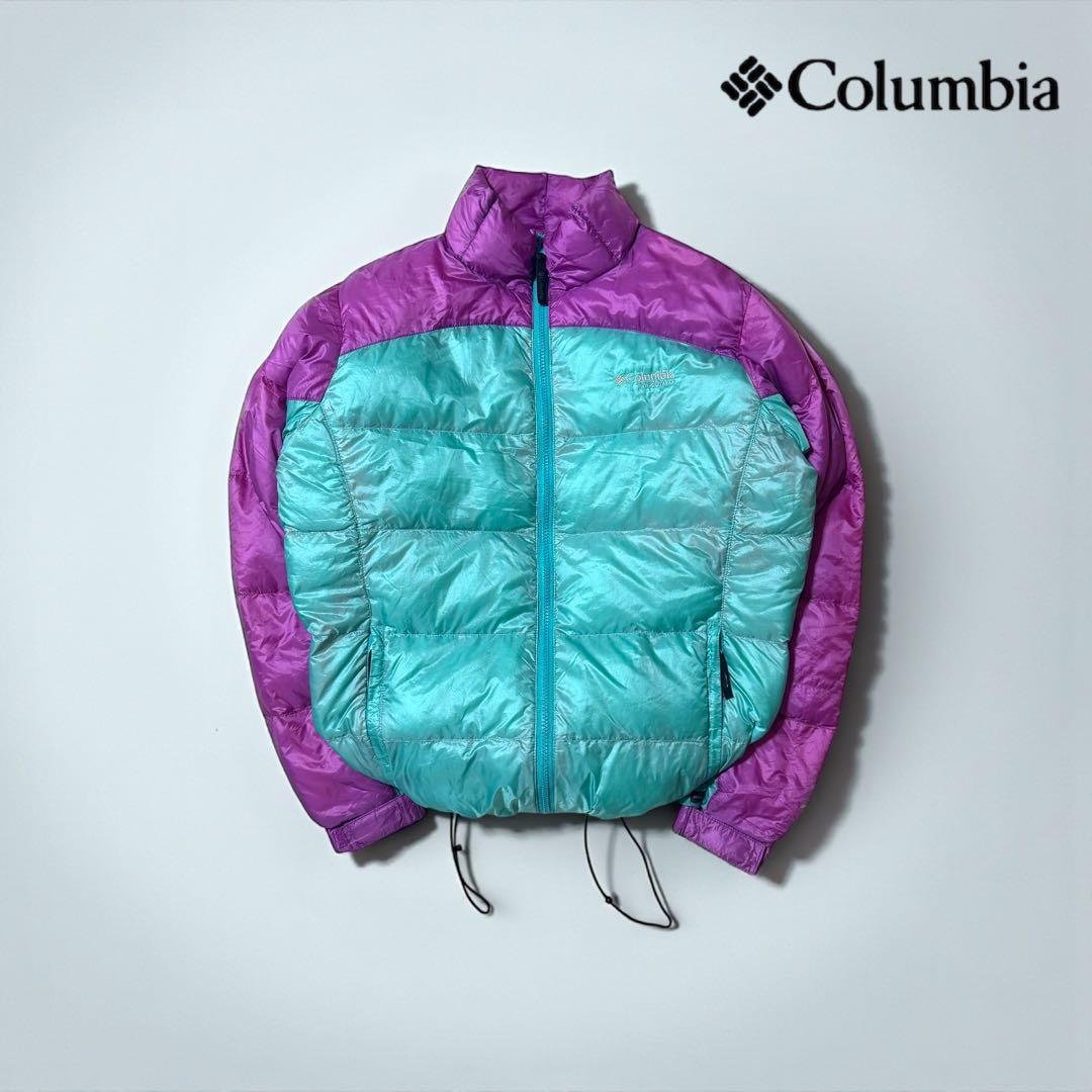 ジャケット・アウター Columbia down jacket blue purple archive
